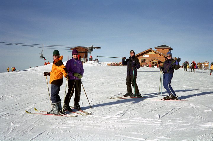 Catherine, Andrew G, Richard and John