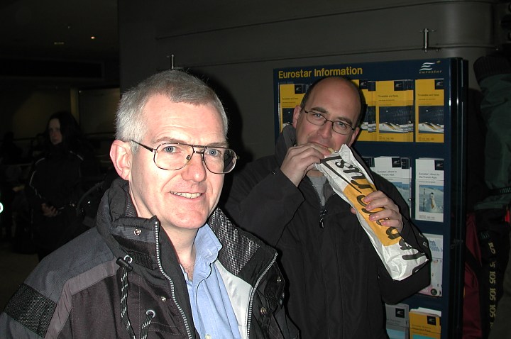 John & Nick at Waterloo