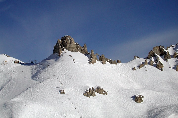 On the way up to "The Needle"